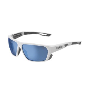 Sport Sunglasses Bollé AIRFIN Bílé Šedé | VZDBOGJ-01