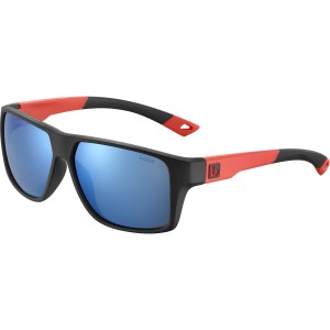 Sport Sunglasses Bollé BRECKEN FLOATABLE Černé Červené | DMXSWNQ-54
