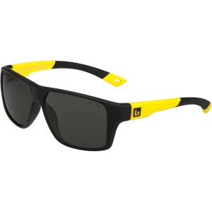 Sport Sunglasses Bollé BRECKEN FLOATABLE Černé Žluté | UYOAHLJ-58