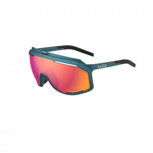Sport Sunglasses Bollé CHRONOSHIELD Creator Teal Metallic | KJLNMYV-13