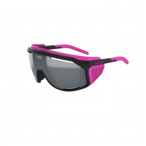 Sport Sunglasses Bollé CHRONOSHIELD Černé Růžové | PHSCTFN-04